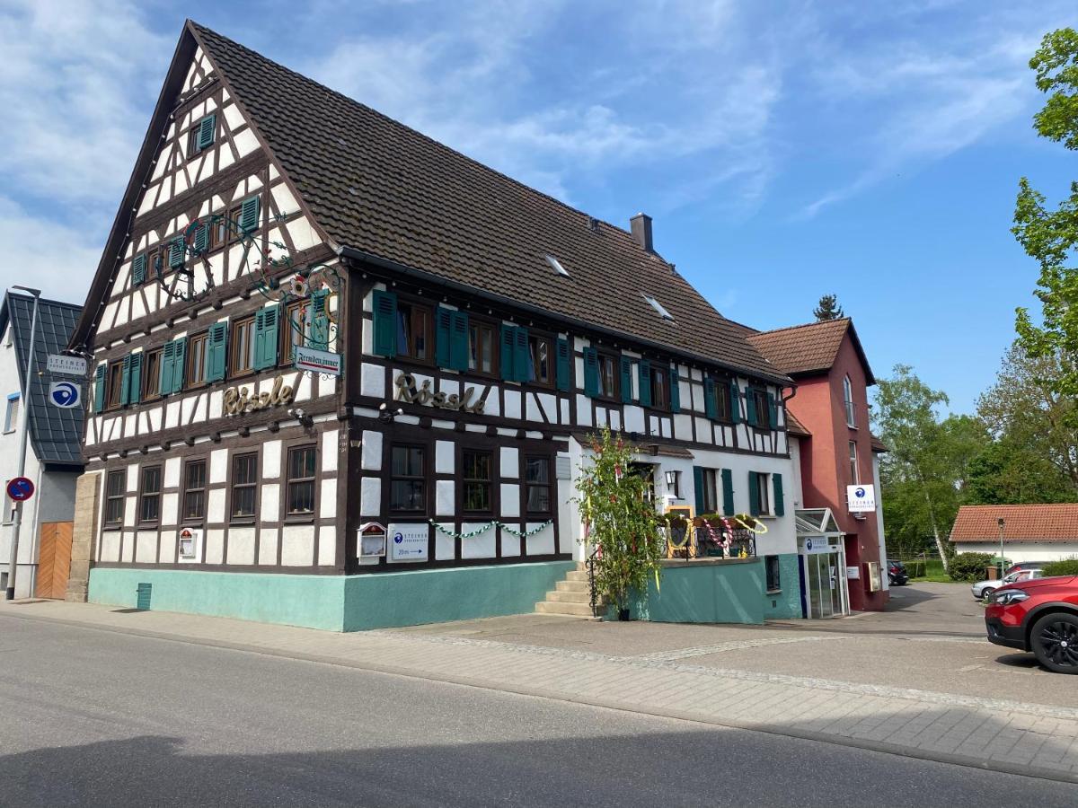 Hotel Gasthaus Roessle Bretzfeld Esterno foto